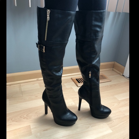 bcbg knee high boots